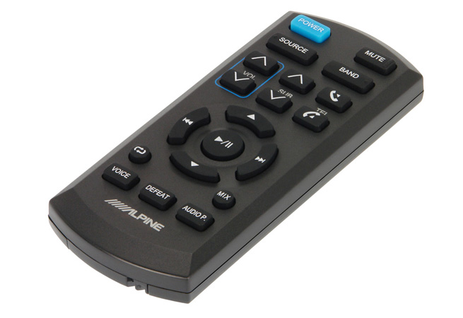 Alpine radio outlet remote