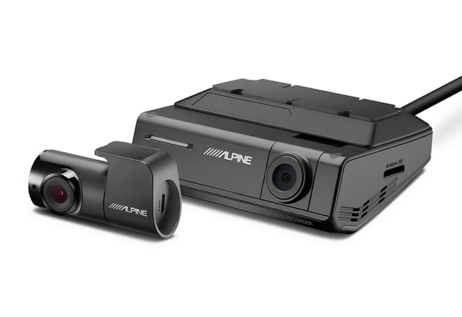 DVR-C320R | Premium 1080P Night Vision Dash Cam Bundle - Alpine