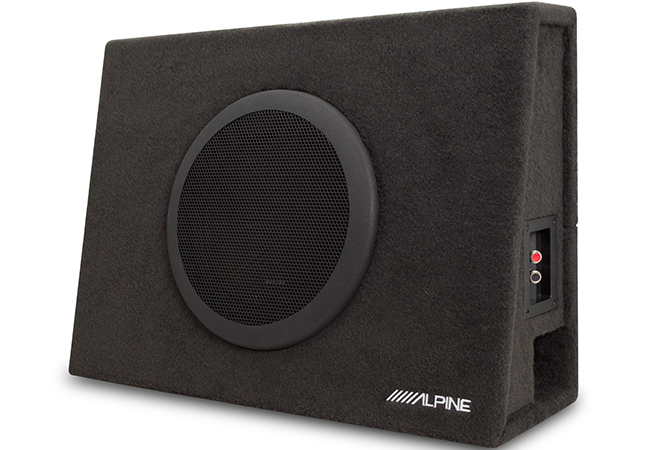 alpine shallow subwoofer